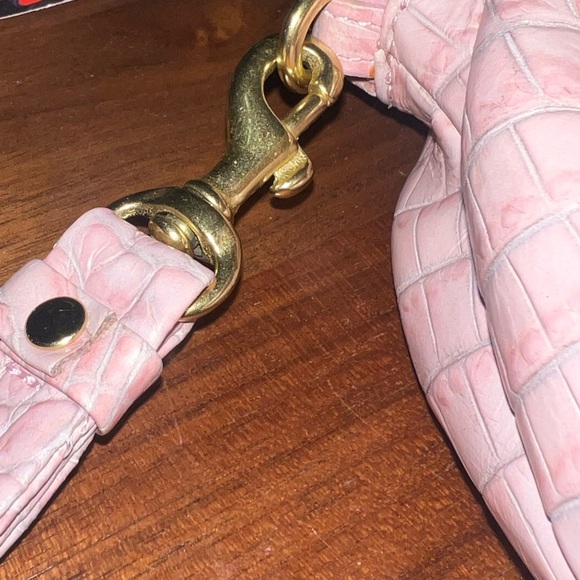 Elegant Pink-Embossed Clutch - Picture 9 of 9